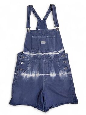 Vintage Riley Levi’s Overall Shorts Tie Dye
